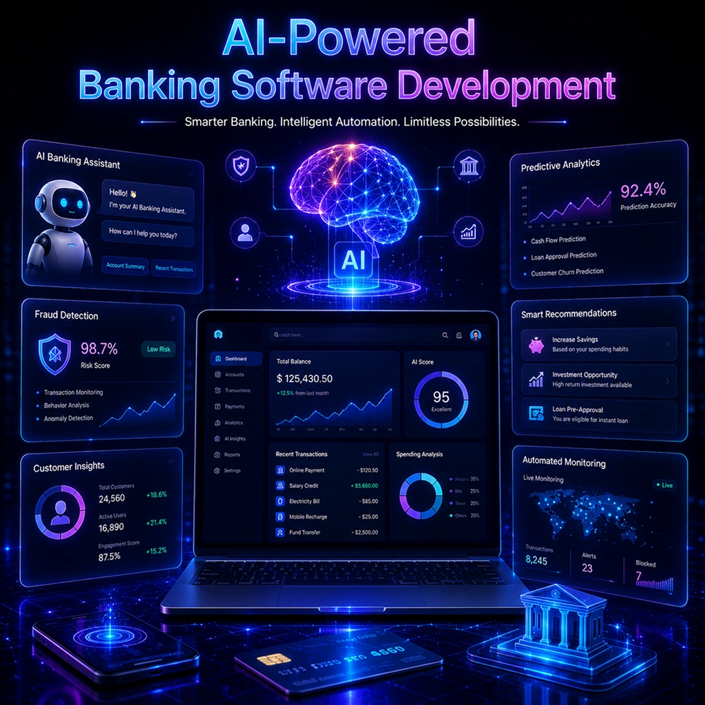 AI-powered banking software development services